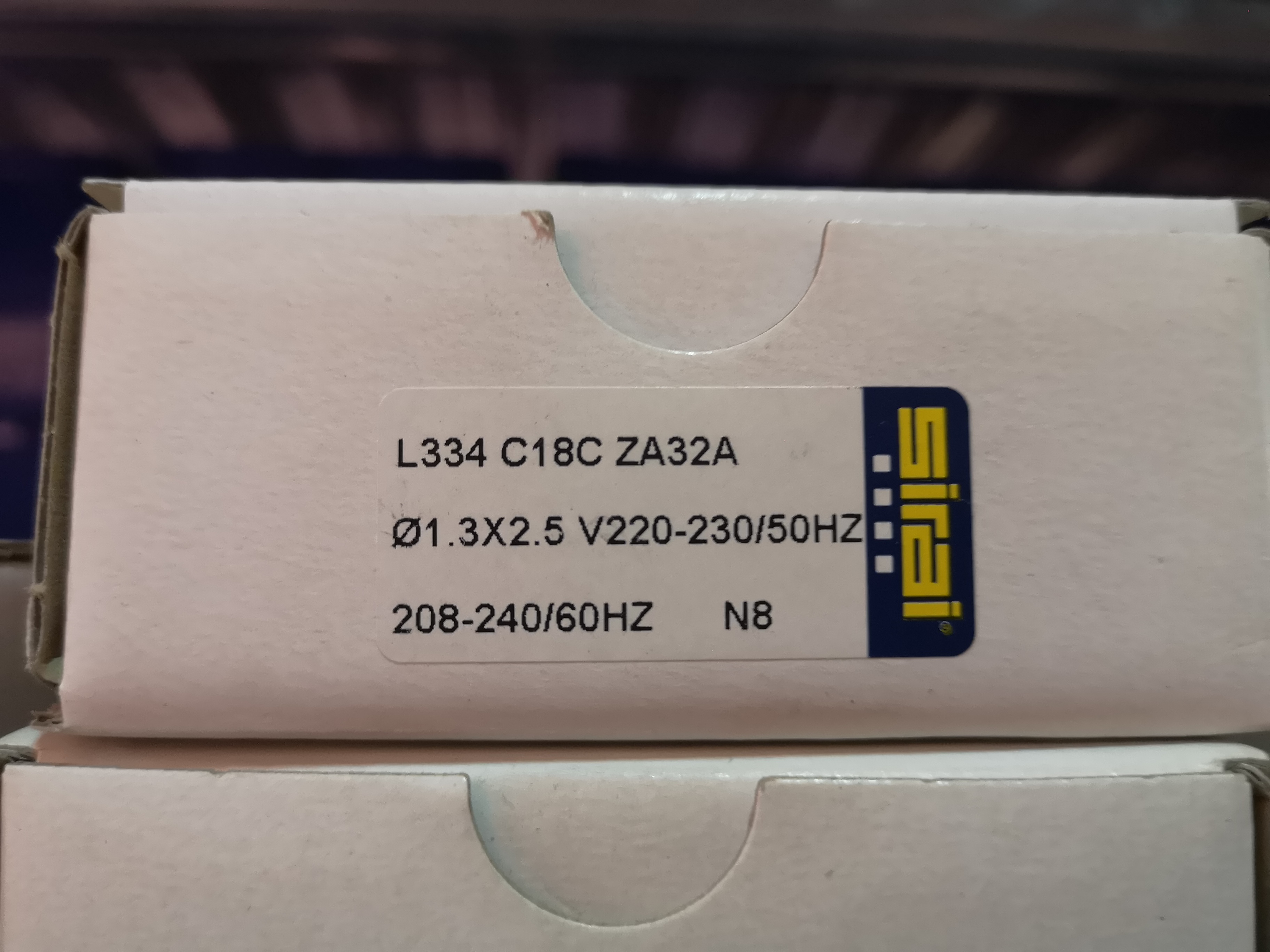 L334C18C-ZA32A-1,3x2,5-220-230V50HZ
